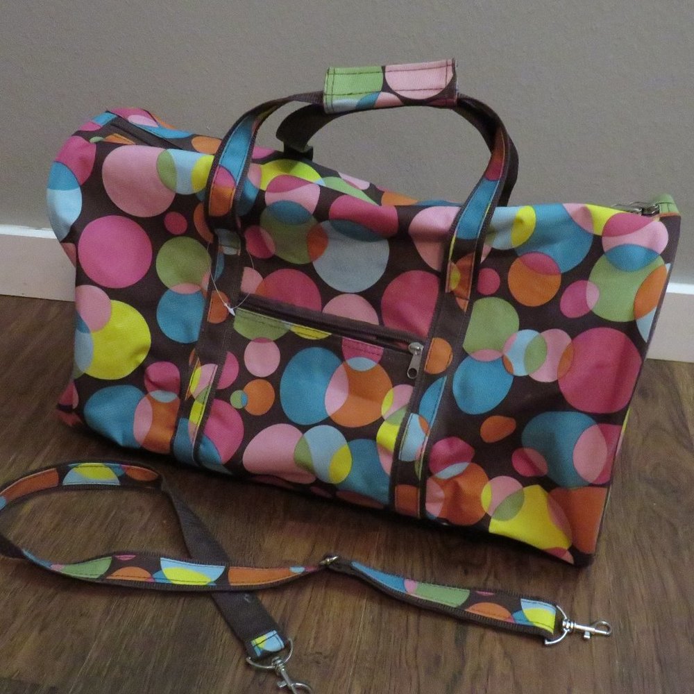WB Polka Dot Duffel Bag